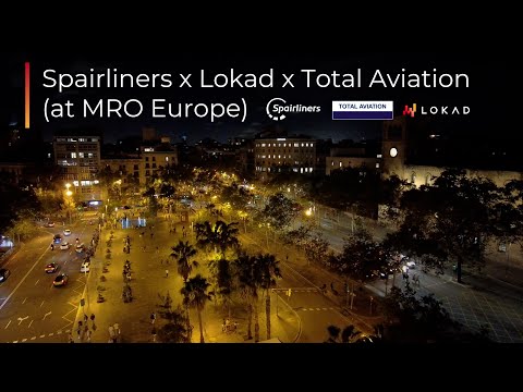 Spairliners x Lokad x Total Aviation (at MRO Europe)