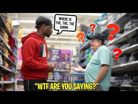 Stuttering Super Hard During Conversations Prank!