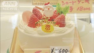 Xmasケーキの予算減少　購入予定は増えたものの、物価高で…(2024年11月24日)