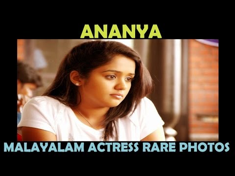 Malayalam Actress Ananya Rare photos