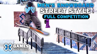 Men’s Snowboard Street Style: FULL COMPETITION | X Games Aspen 2025