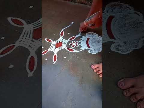 #shortsvideo#rangoli#pongalpannaikolam#bogikundalumuggulu#lakshmi's kolam