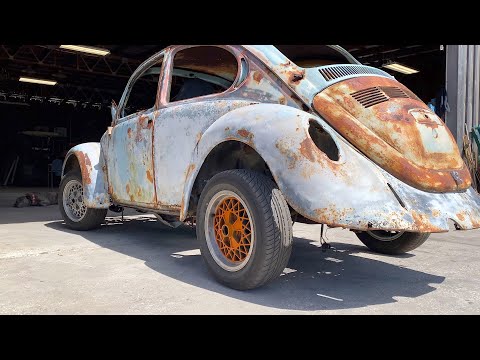 FULL Teardown - VW Beetle Body removed from Chassis