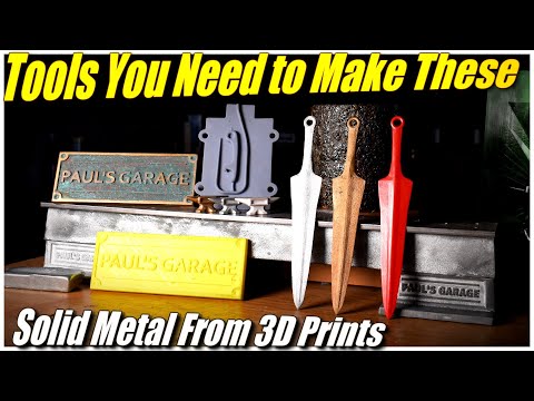 Everything You Need to Start Sand Casting With a 3D Printer