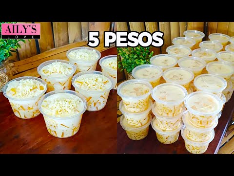 DINUDUMOG TRENDING MABENTA PATOK NA PANGNEGOSYO - MANGO SAGO JELLY SALAD | MANGO JELLY DESSERT