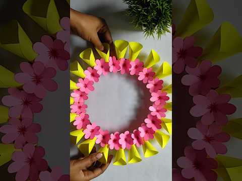 Beautiful Wall Hanging Craft Idea | #shorts #youtubeshorts #diy #wallhanging #papercrafts |