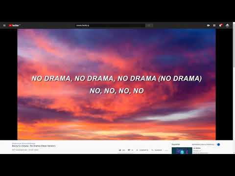 Becky G x Ozuna - No Drama (Clean Version)