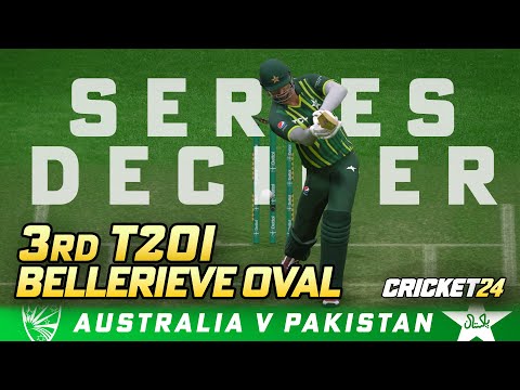 Australia v Pakistan - 3rd T20I - Series Decider! - Cricket 24 Gameplay