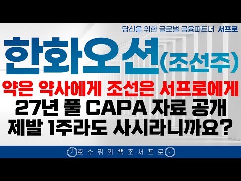 [ 한화오션 모든 조선주 주가전망 ] 2년간 계속 오르는 이유 제발 보시고 돈버세요 조선주 삼성중공업 hd현대중공업 한화엔진 성광벤드주가 hd현대마린솔루션주가 태광 일승