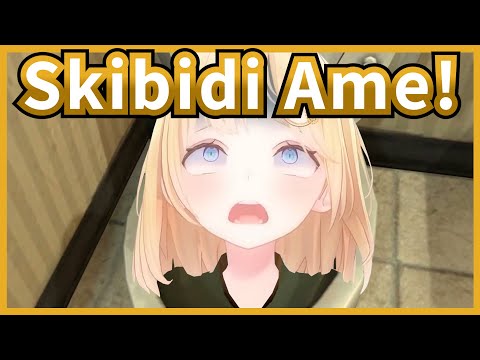 Skibidi Ame!【Hololive / Eng Sub】