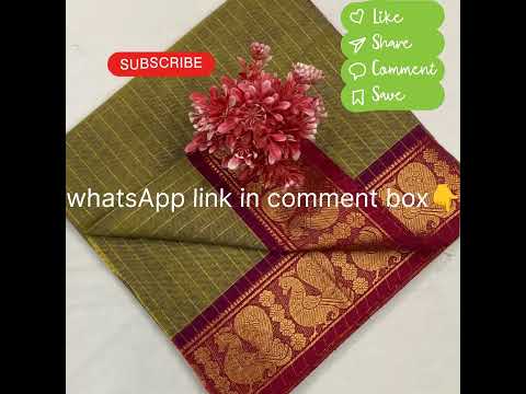 #cottonsareeswithprice #sareesofinstagram #whatsapplink #cottonsaree