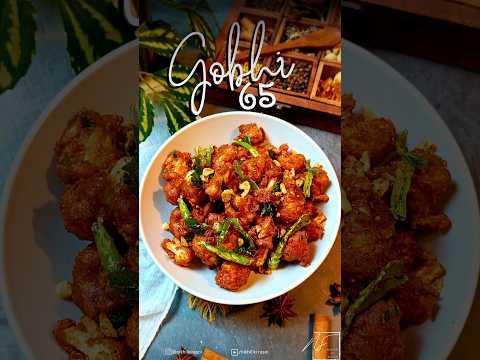 Gobi 65 | Cauliflower Fry | Veg Starter | कुरकुरी गोभी 65 | Crispy Cauliflower Starter | #shorts