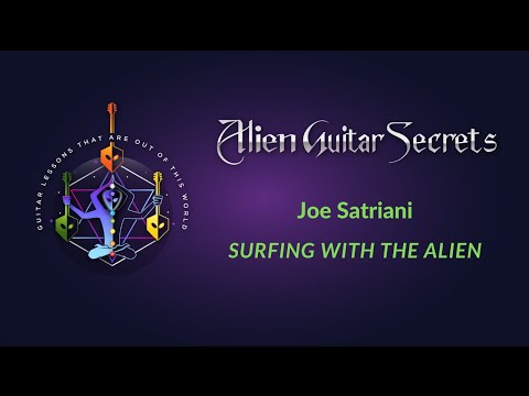 Joe Satriani - Surfing With The Alien | Rob Lobasso Alien Guitar Secrets