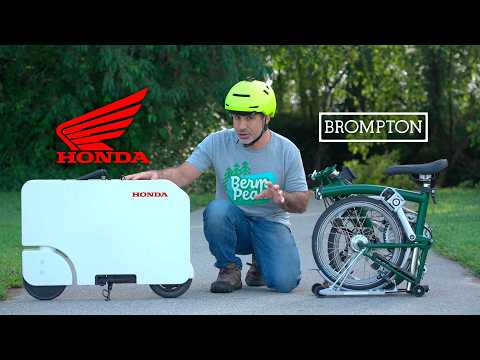 Honda Vs. Brompton Smackdown! What’s The Best Folding Transportation?