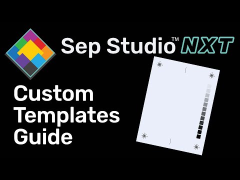 Sep Studio NXT - Custom Templates Guide