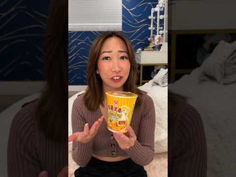 Most expensive cup noodles I’ve ever eaten! #mukbang #asmr #ramen #noodles #cheese #expensive