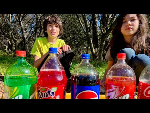 Attempting the Mentos and Soda Experiment for Kids