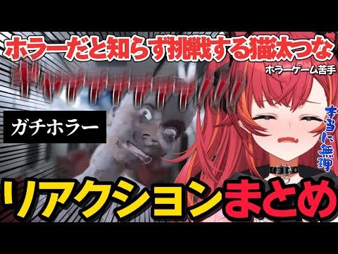 【８番のりばまとめ】ホラーと知らず挑戦するも怖すぎて感情が爆発する猫汰つなＷ【猫汰つな/ぶいすぽ 切り抜き】