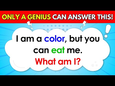 ONLY A GENIUS CAN ANSWER THESE 20 TRICKY RIDDLES 🎯😎 Riddles Quiz - Part 4