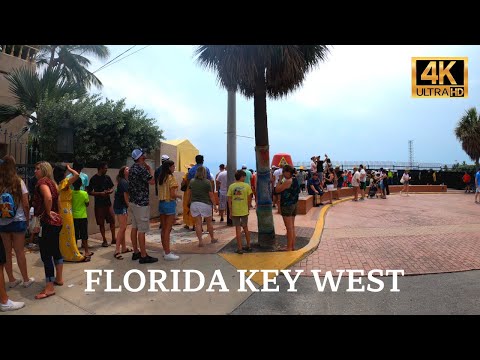 Key West, subtropical paradise, the southernmost point in the United States | 4K ASMR