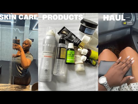 SKIN CARE HAUL | Even skin tone, Dark spots, Hydration and more #skincarehaul #bestproductsreview