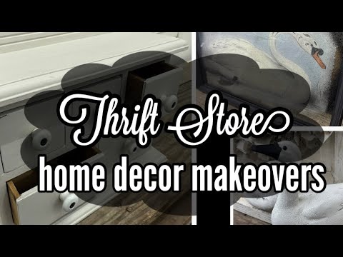 DIY Farmhouse Decor with Thrift Store Finds