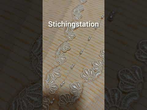 Full tutorial on my YouTube channel#stichingstation #neckdesigns #youtubeshorts