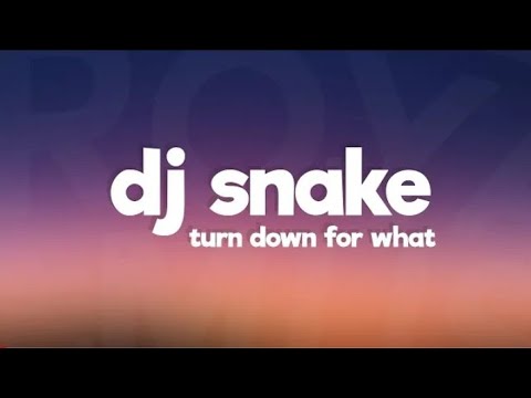 DJ Snake, Lil Jon - Turn Down for What (Lyrics)