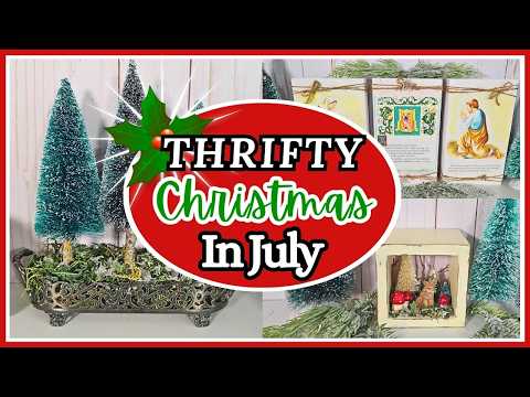 UNIQUE Thrifty Christmas In July Crafts For Your Home Decor