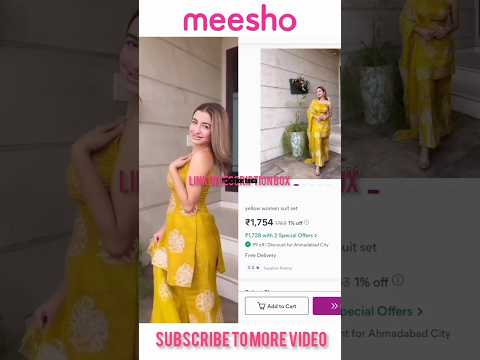 Meesho lehenga haul same dress collection on Meesho #shorts #youtubeshorts #meesho