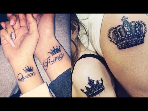 King And Queen Tattoos Ideas For Couples