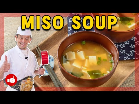 3 Easy MISO SOUP Recipes at Home! | 【味噌汁作り方ー日本語CC】