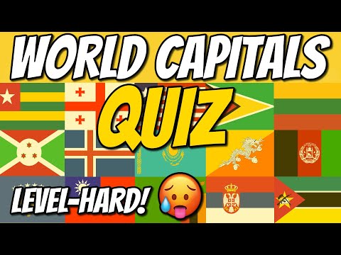 Can You Name All 50 Capitals? Take the Ultimate World Quiz!