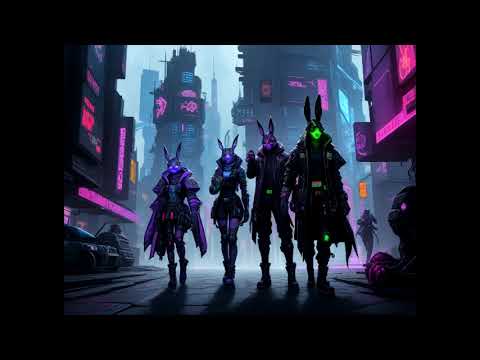 CyberPunK Beats Distopian Vibes Lofi Bunny