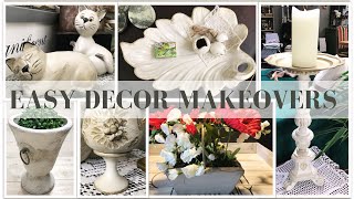 EASY AND BUDGET FRIENDLY DECOR MAKEOVERS - BRING NEW LIFE TO DATED DECOR