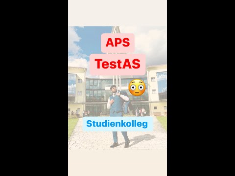 APS | TestAS | Studienkolleg | #shorts  Germany | India