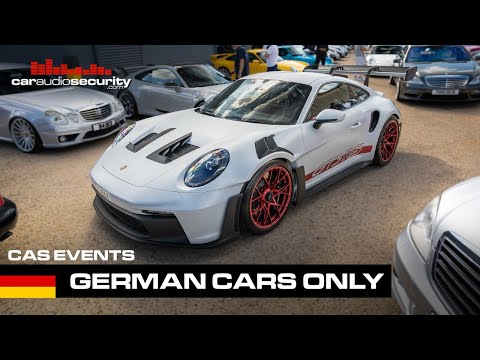 German ONLY Car Meet: Mercedes, BMW, Porsche & VW | Car Audio & Security