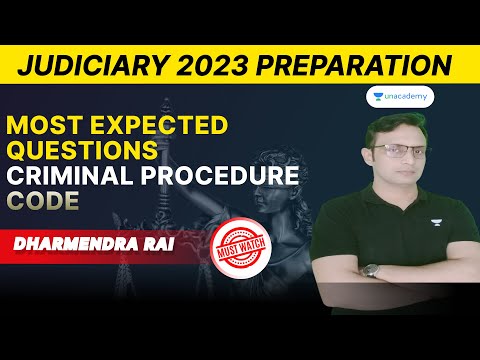 Most expected questions on CrPC | Judiciary preparation 2023 | D.K Rai sir