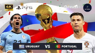 FIFA 23 World Cup Career Mode: Our Journey to the Finals #2 | URUGUAY VS PORTUGAL | #football #fifa