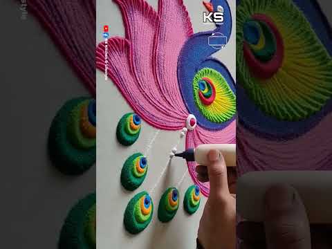 Beautiful Rangoli Tricks by Sangeeta| Deepavali, Sankranti, Dhanteras and Diwali Simple Rangoli