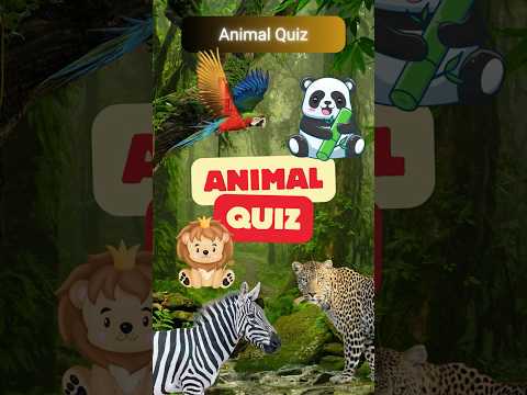 Animal Trivia Challenge 🐾 | How Much Do You Know About Animals?