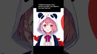 【Eng Sub】If b*tch tries to insult Sasaki Saku...?   【#Shorts Nijisanji】