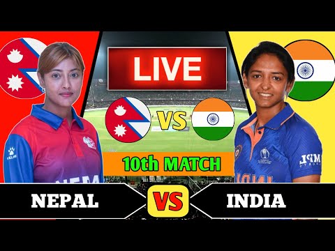 India Women vs Nepal Women, 10th Match | INDW vs NEPW 10th T20 Live Score & Commentary W Asia Cup