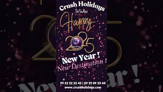 Let us start our New Travel Destination this New Year 2025!#chennai  #crushholidays #tours #travel