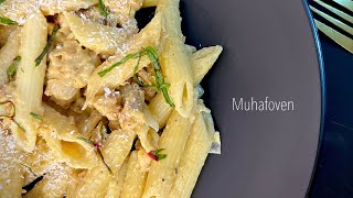 Chicken alfredo..#youtube #youtuberecipes #muhafoven#chickenalfredo #creamypast#youtubechannel