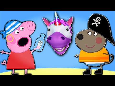 PEPPA PIG GOES TO DANNY DOGS BIRTHDAY PARTY | Peppa Pig Gameplay