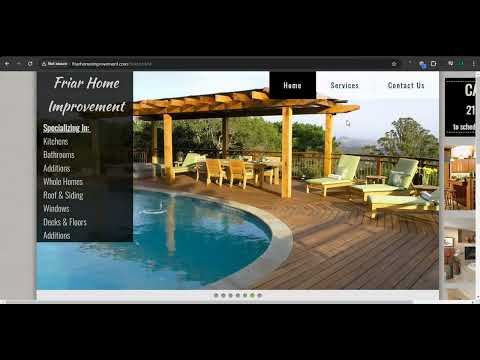 Website Analysis Video for Friar Home Improvement