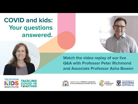 LIVE Q&A | COVID-19 and Kids: Your Questions Answered