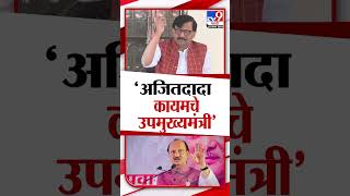 Ajit Pawar सदैव उपमुख्य़मंत्री, राऊतांची दादांवर खोचक टीका | Maharashtra Politics