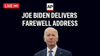 Joe Biden speech LIVE: President delivers farewell address